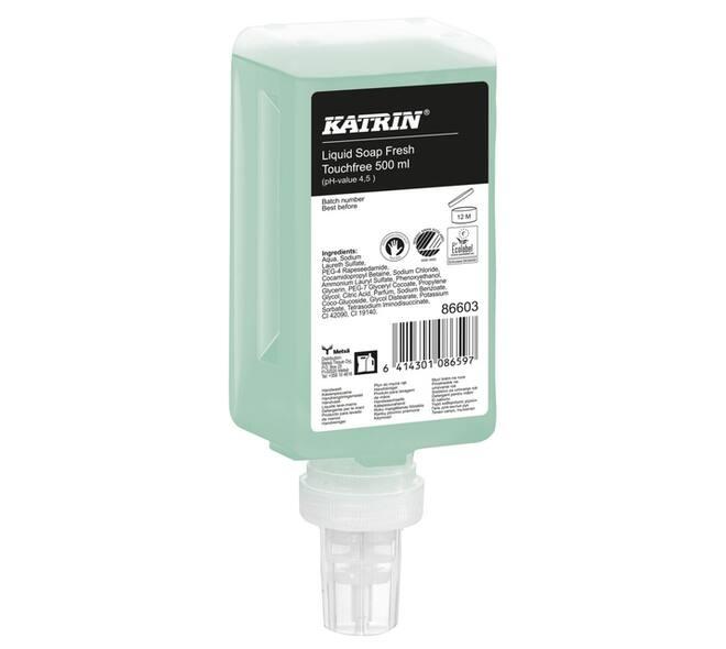 Handzeep Katrin Fresh vloeibaar touchfree 500ml 86603