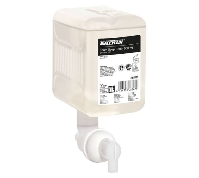 Handzeep Katrin Fresh schuim 500ml 86481
