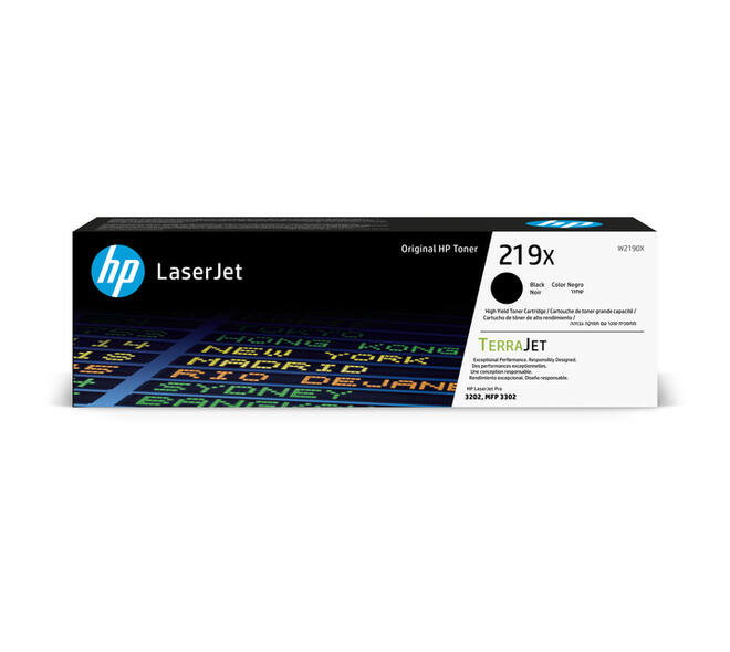 Tonercartridge HP W2190X 219X zwart