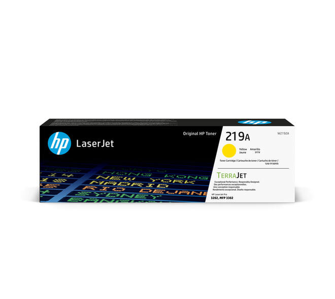 Tonercartridge HP W2192A 219A geel