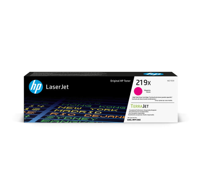 Tonercartridge HP W2193X 219X rood
