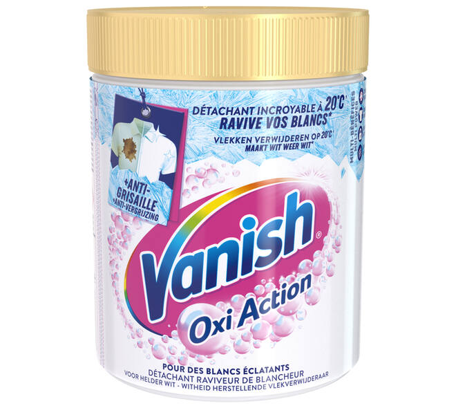 Wasbooster Vanish Oxi Action Whitening poeder 940g