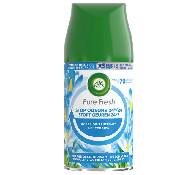 Luchtverfrisser AirWick PF Lentedauw refill 250ml