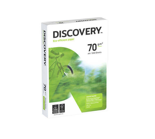 Kopieerpapier Discovery A4 70gr wit 500 vel