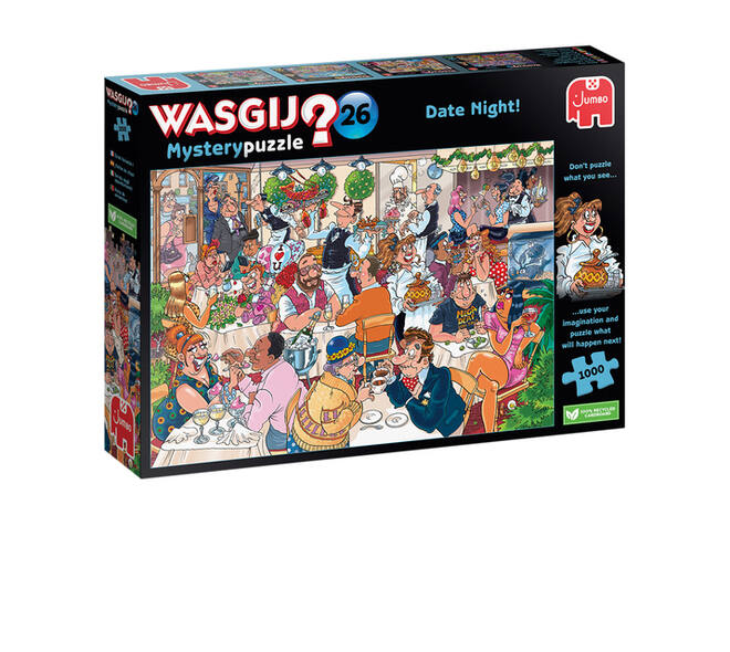 Puzzel Wasgij Mystery 26 Date Night! 1000 stukjes