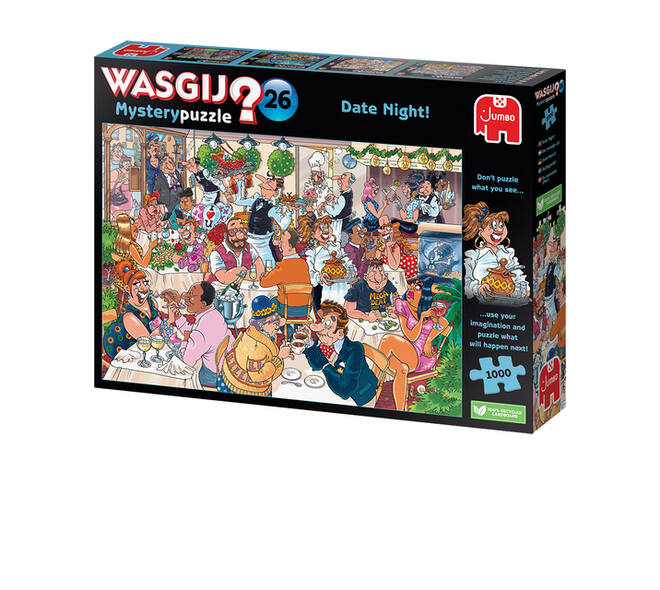 Puzzel Wasgij Mystery 26 Date Night! 1000 stukjes