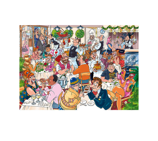 Puzzel Wasgij Mystery 26 Date Night! 1000 stukjes