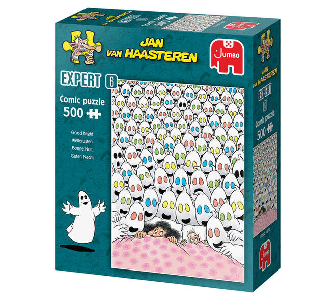 Puzzel Jan van Haasteren Expert 6 Welterusten 500 stukjes