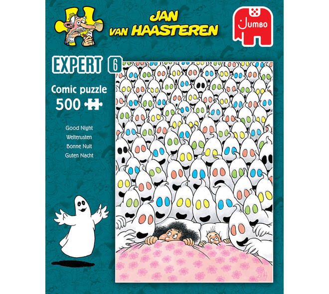 Puzzel Jan van Haasteren Expert 6 Welterusten 500 stukjes