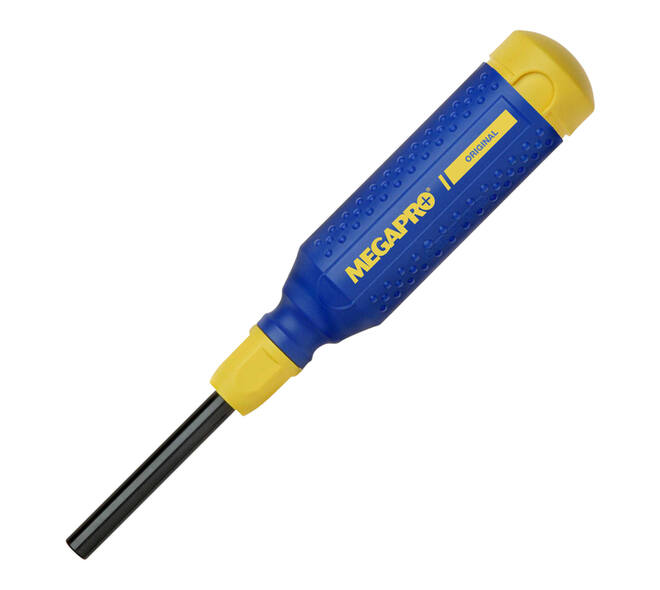 Schroevendraaier Megapro Original met 15 bits blauw