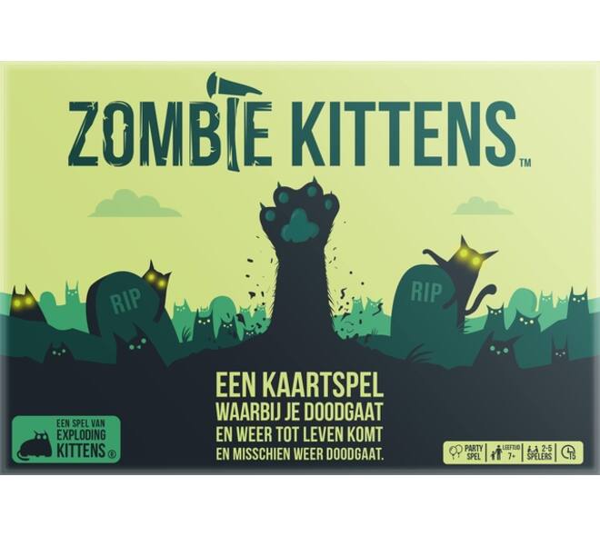 Kaartspel zombie kittens