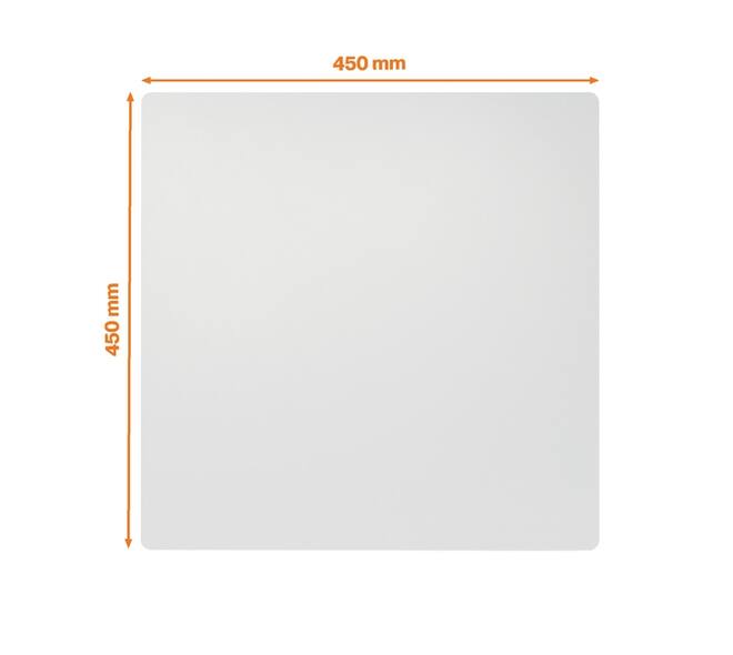 Whiteboard Nobo frameloos modulair 45x45cm