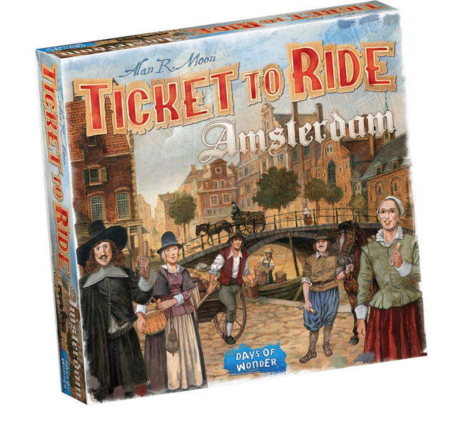 Spel Ticket to Ride Amsterdam NL