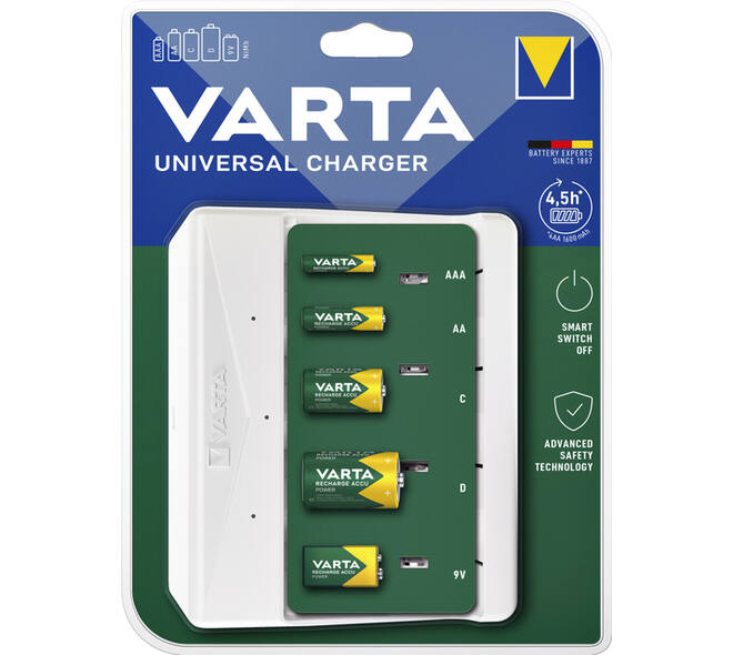 Batterij oplader VARTA Universal