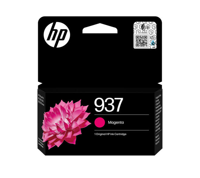 Inktcartridge HP 4S6W3NE 937 rood