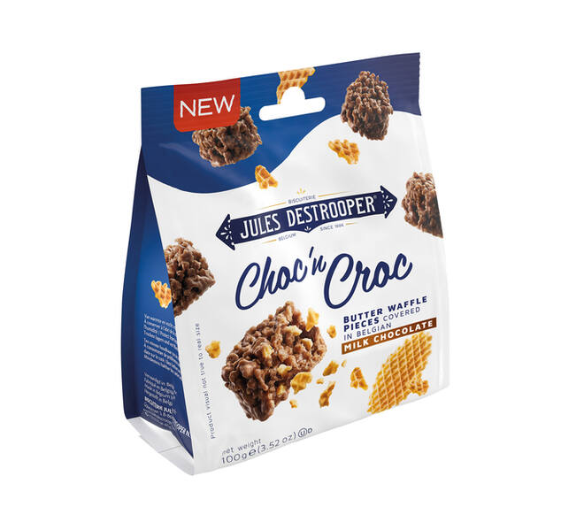 Koekjes Jules Destrooper Choc 'n Croc Parijse wafels
