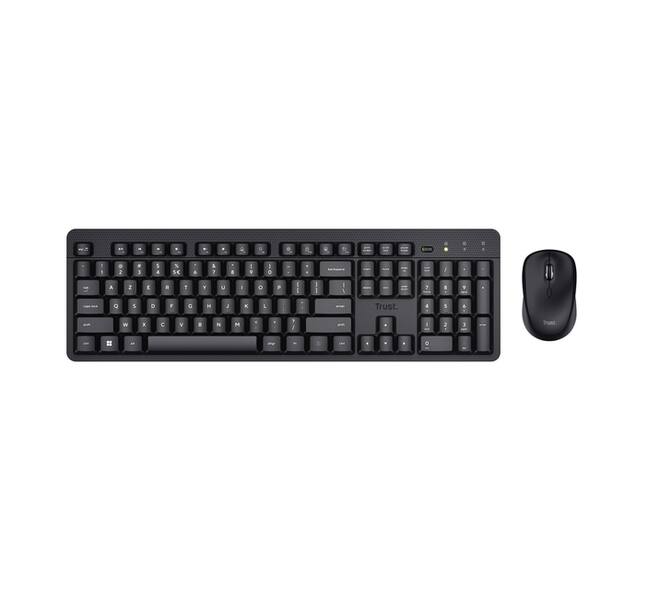 Toetsenbord Trust Ody II draadloos + muis  AZERTY 25363