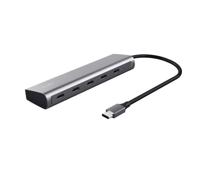 Hub Trust USB-C Halyx 5 poorts 25136