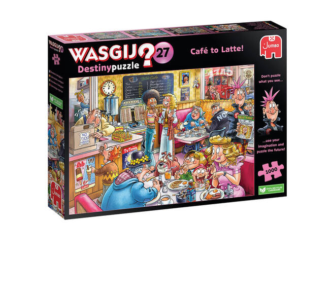 Puzzel Wasgij Destiny 27 De Koffieshop! 1000 stukjes