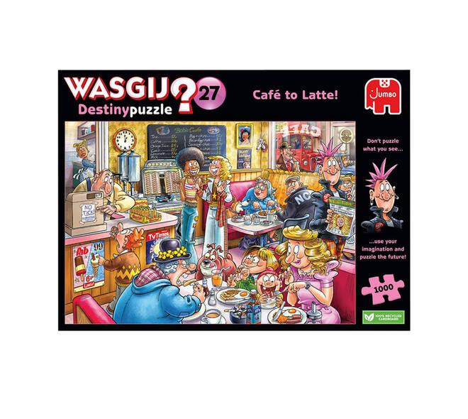 Puzzel Wasgij Destiny 27 De Koffieshop! 1000 stukjes