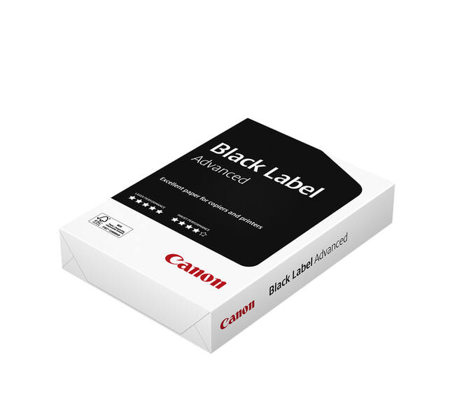 Kopieerpapier Canon Black Label Advanced A3 80gr wit 500 vel