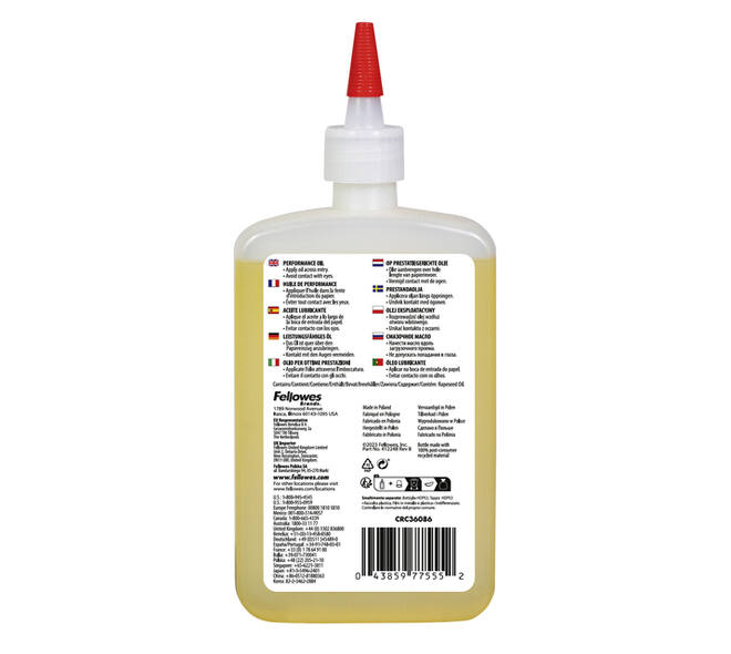 Olie voor papiervernietiger Fellowes 355ml