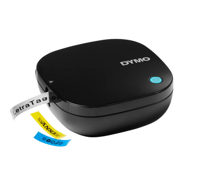Labelprinter Dymo LetraTag 200B draagbaar bluetooth 12mm zwart promopack