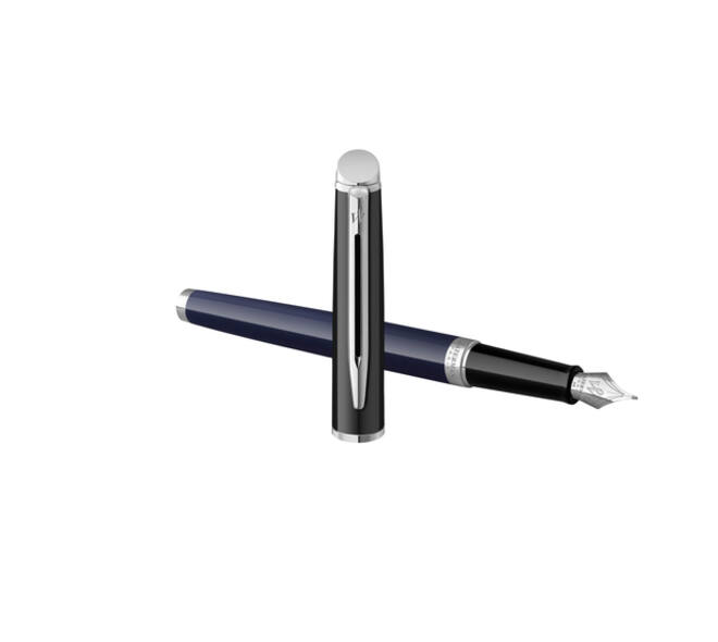 Vulpen Waterman Hémisphère Colour Blocking black en blue CT fijn