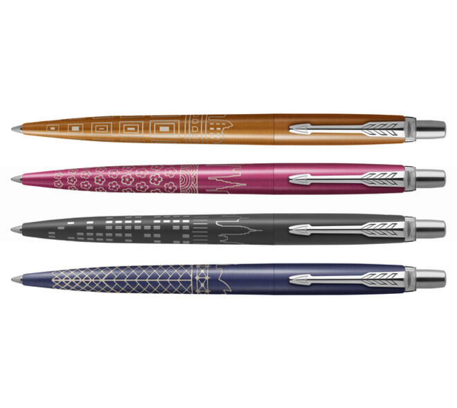 Balpen Parker Jotter special edition Rome bronze CT medium