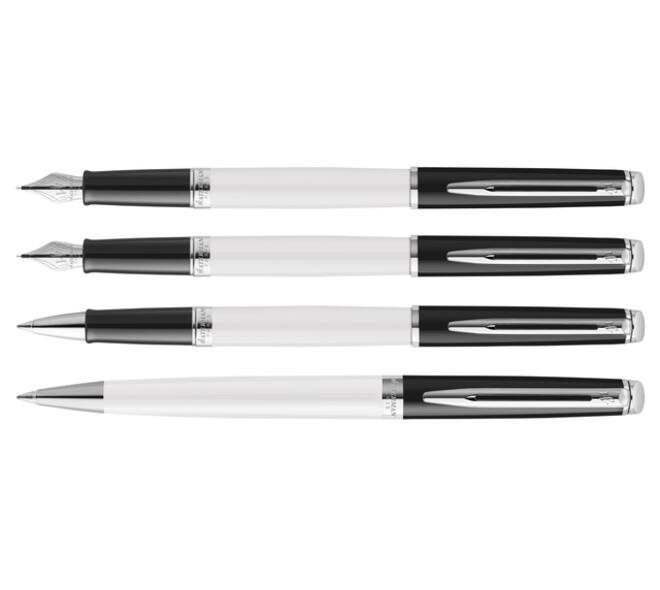 Vulpen Waterman Hémisphère Colour Blocking black en white CT medium