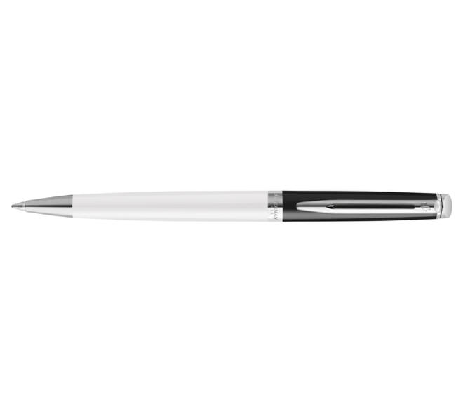 Balpen Waterman Hémisphère Colour Blocking black en white CT medium