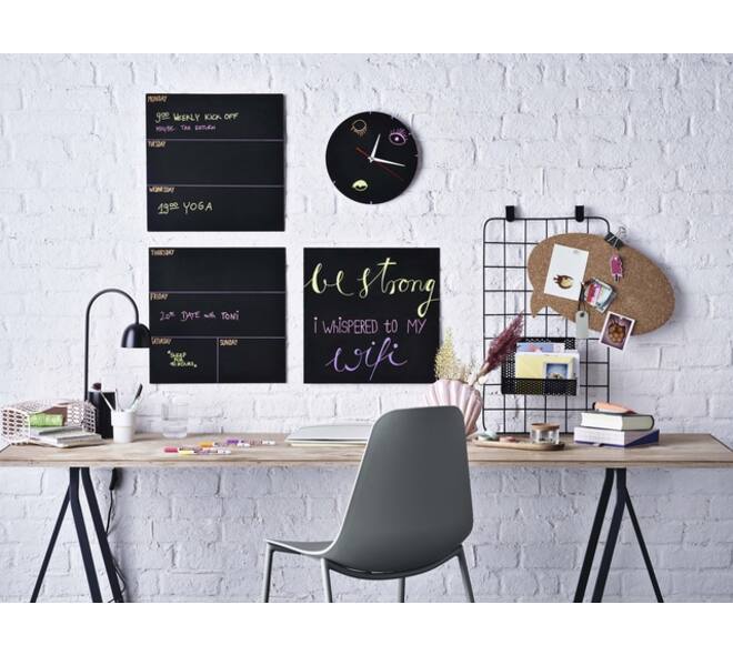 Krijtstift edding 4085 by Securit rond 1-2mm mtl assorti blister à 4st