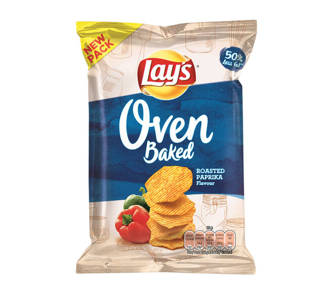 Chips Lay's Oven roasted paprika zakje 35gr