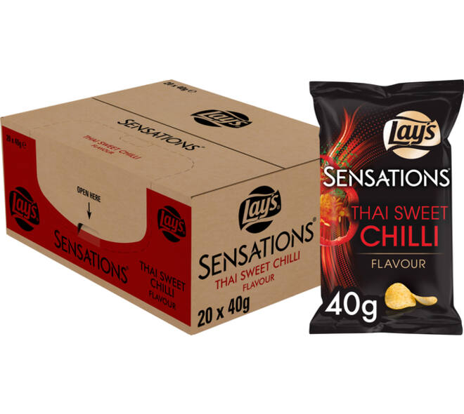 Chips Lay's Sensations Thai sweet chilli zak 40gr
