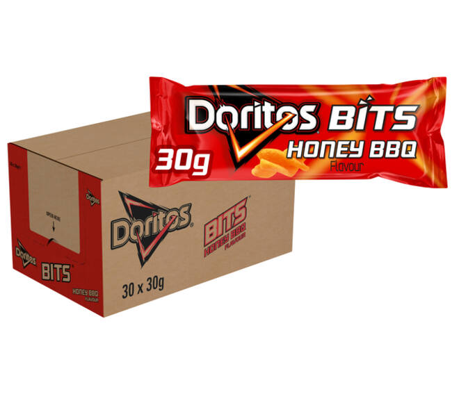 Chips Doritos Bits twisties honey bbq zak 30gr