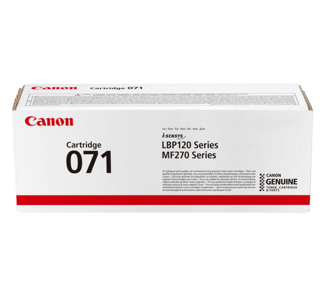 Tonercartridge Canon CRG 071 zwart