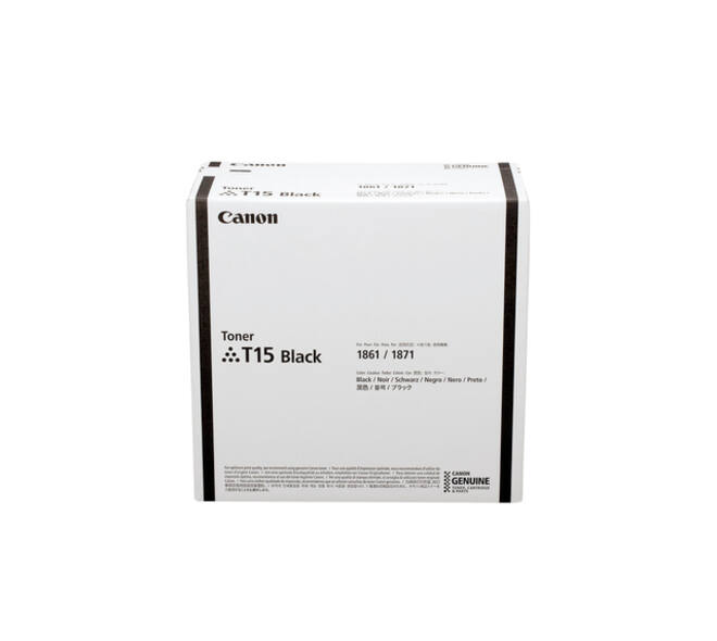 Tonercartridge Canon T15 zwart