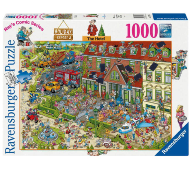 Puzzel Ray Comics Holiday resort 2 The hotel 1000 stukjes
