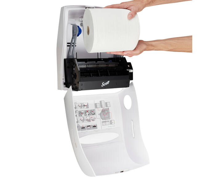 Handdoekroldispenser Kimberly Clark Professional elektrisch wit 9960
