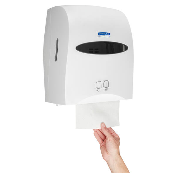 Handdoekroldispenser Kimberly Clark Professional elektrisch wit 9960