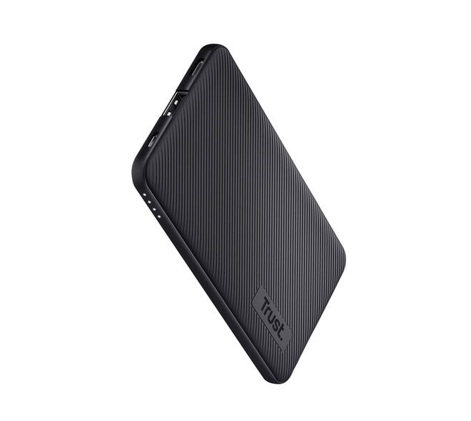 Powerbank Trust Primo 5.000 mAh eco zwart