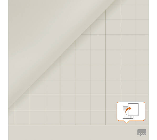 Flipoverpapier Nobo standaard 65x95cm dubbelzijdig plano 50vel