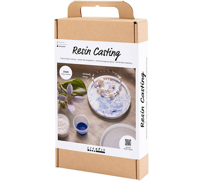 Hobbyset Creativ Company Hars Gieten dienblad met marmereffect