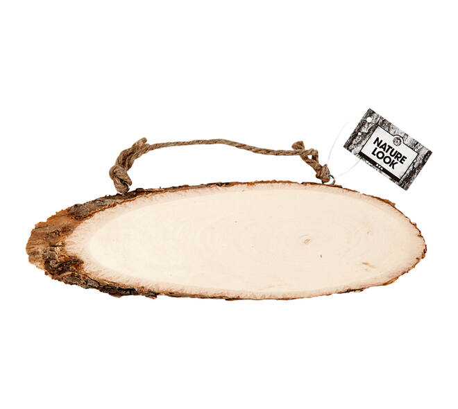 Deurbordje Creativ Company hoogte 6-10cm breedte 23-28cm hout