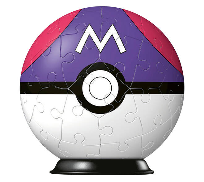 Puzzel 3D Ravensburger Pokemon Masterbal 54 stukjes