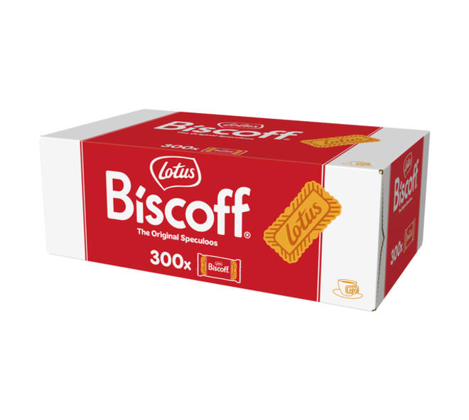 Koekjes Lotus Biscoff speculoos doos 300 stuks