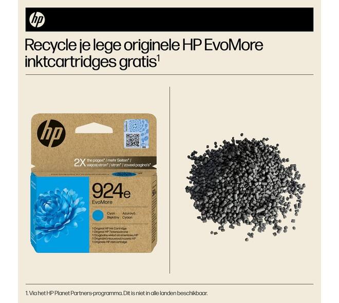 Inktcartridge HP 4K0U7NE 924E Evomore blauw