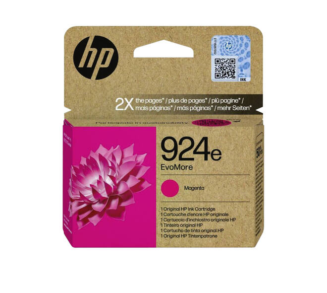 Inktcartridge HP 4K0U8NE 924E Evomore rood