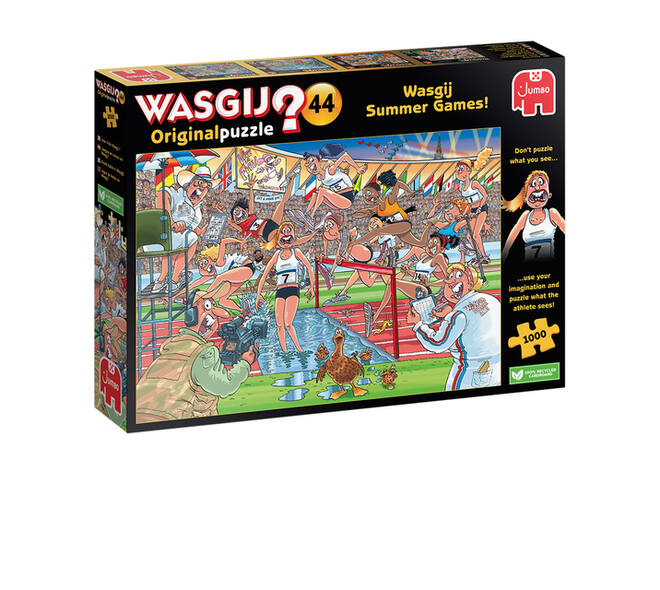 Puzzel Wasgij Original Zomerspelen! 1000 stukjes