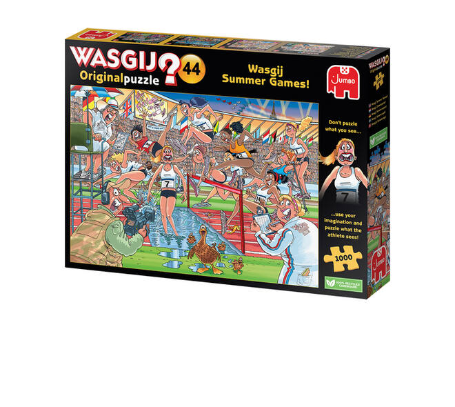 Puzzel Wasgij Original Zomerspelen! 1000 stukjes